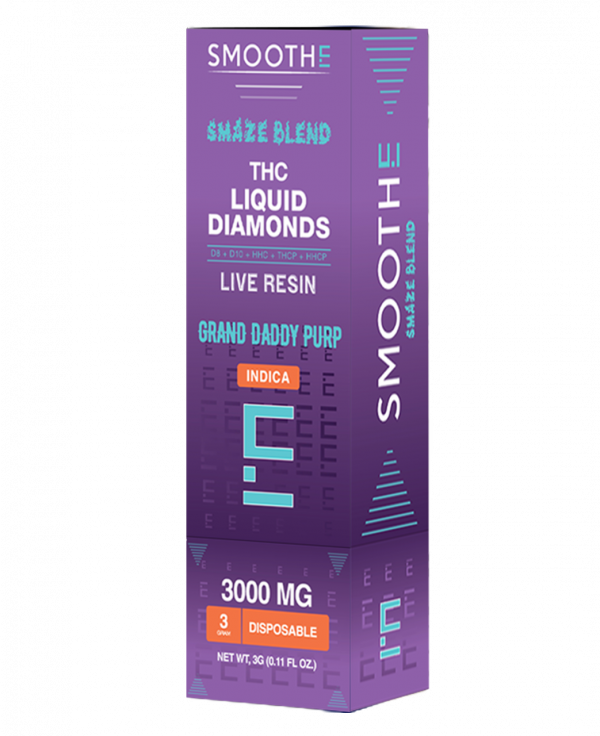 Smoothe Smaze Stick THC Liquid Diamonds Disposable | 3G