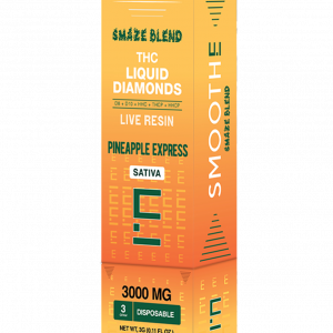 Smoothe Smaze Stick THC Liquid Diamonds Disposable | 3G