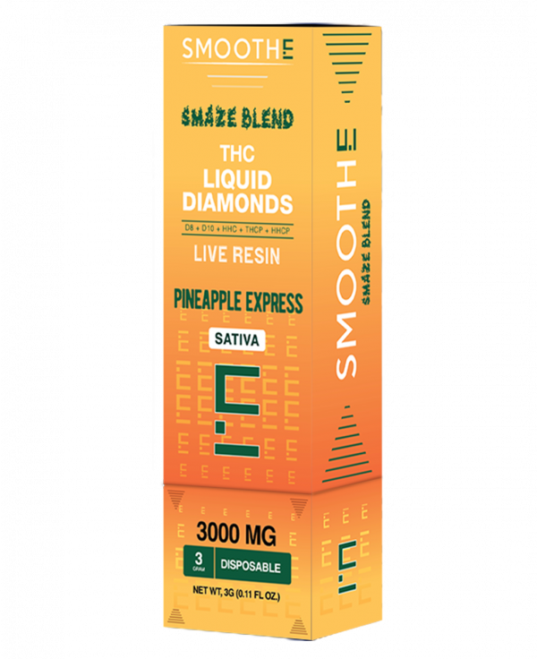 Smoothe Smaze Stick THC Liquid Diamonds Disposable | 3G
