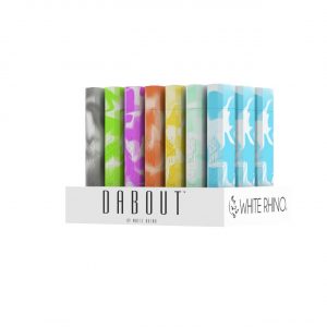 White Rhino Dab Out Glow in The Dark Quartz - Assorted Colors 21CT Display