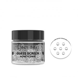 White Rhino Glass Screen Honeycomb - 100CT Jar