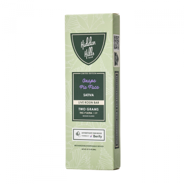 Hidden Hills Club Bussin Blend D9/THC-P Liquid Diamond Disposable - 2G