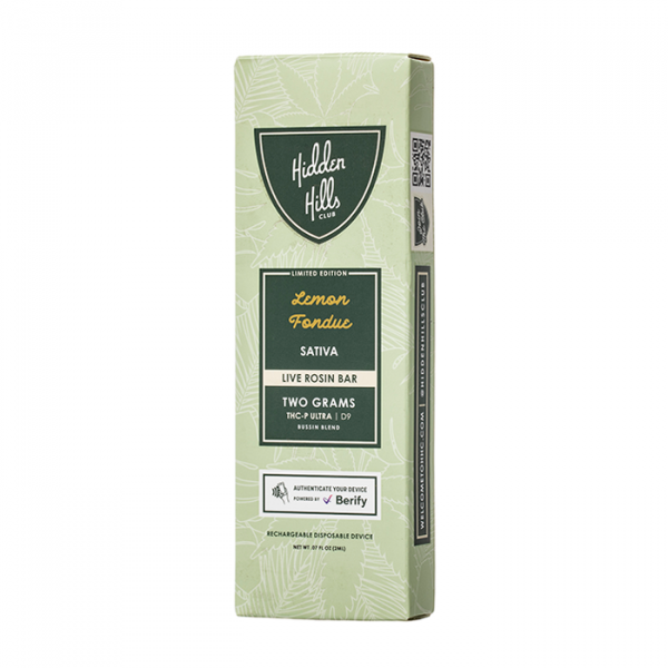 Hidden Hills Club Bussin Blend D9/THC-P Liquid Diamond Disposable - 2G