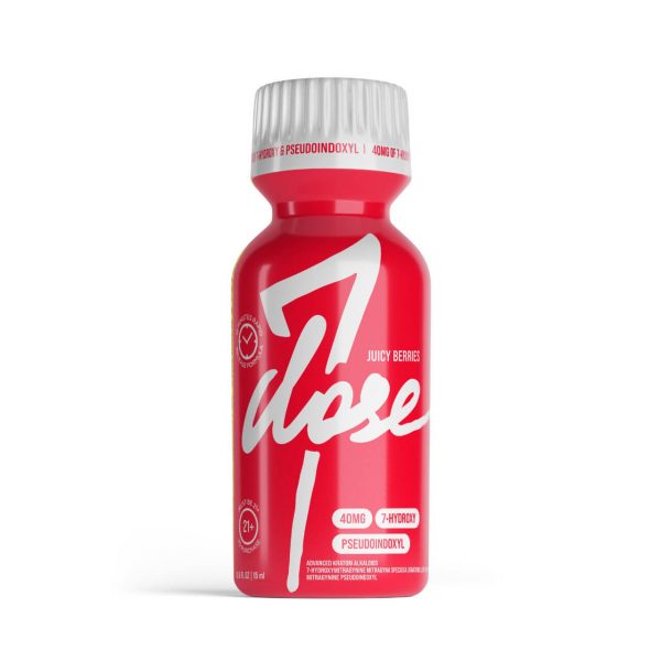7 Dose Pseudo/ 7 Hydroxy 40MG 15ML Shot Juicy Berries