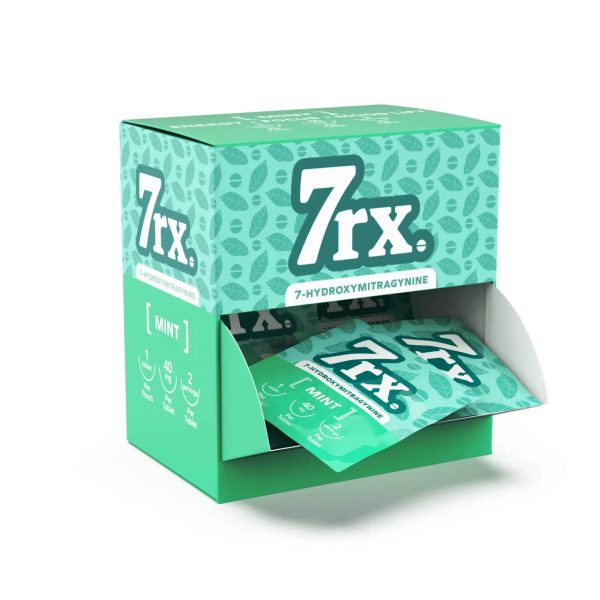 7RX 7-Hydroxymitragynine Chewable 40MG Tablets 1PK - 25CT