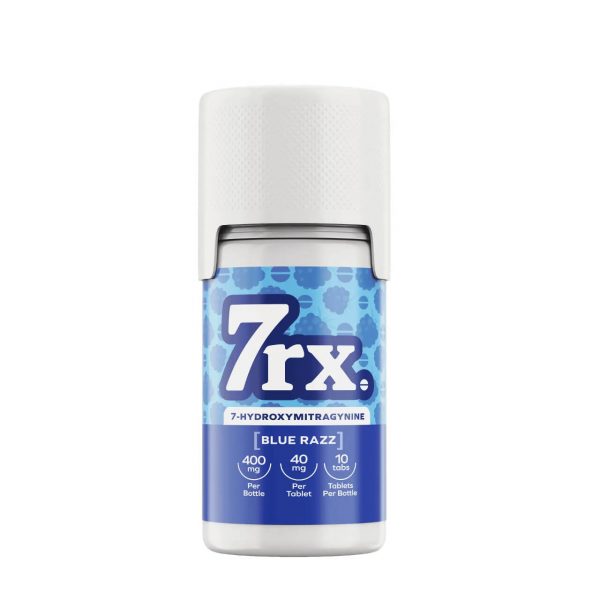 7RX 7-Hydroxymitragynine Chewable Tablets Bottle 40MG