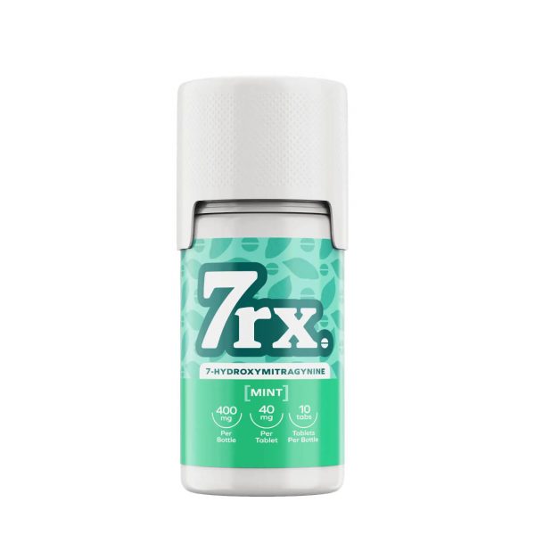 7RX 7-Hydroxymitragynine Chewable Tablets Bottle 40MG