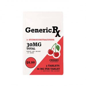 Generic RX 7-Hydroxymitragynine Tablets 30MG 3CT