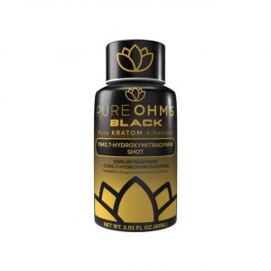 Pure Ohms Black 7-Hydroxymitragynine Shot - 60ML