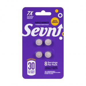 SEVN Purple Hornets 7-Hydroxy Chewable Tablets with Pseudo - 4PK