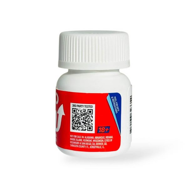 SEVN Red Rush 7-Hydroxy Tablets Bottle Fruit Punch - Image 2