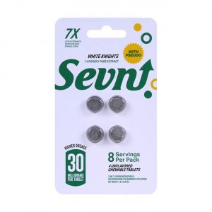 SEVN White Knights 7-Hydroxy Chewable Tablets with Pseudo - 4PK