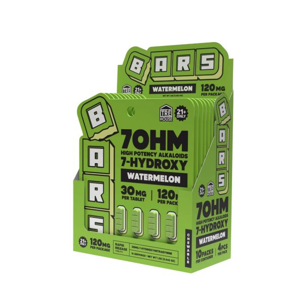 Tre House BARS 7OHM Hydroxy Tablets 120MG 4CT - Image 4