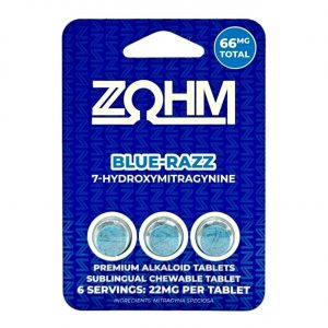 ZOHM 7-Hydroxymitragynine Chewable Tablets 66MG 3CT