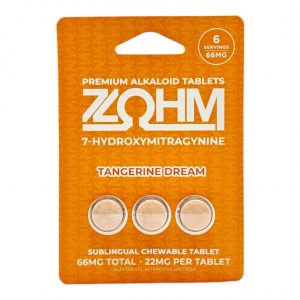 ZOHM 7-Hydroxymitragynine Chewable Tablets 66MG 3CT
