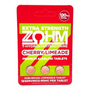 ZOHM 7-Hydroxymitragynine Extra Strength Tablets 120MG 3 CT