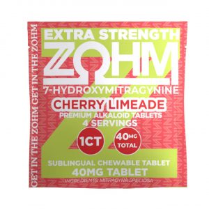 ZOHM 7-Hydroxymitragynine Extra Strength Tablets 40MG 1CT
