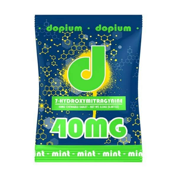 Dopium 7-hydroxymitragynine Tablets 40MG 1CT