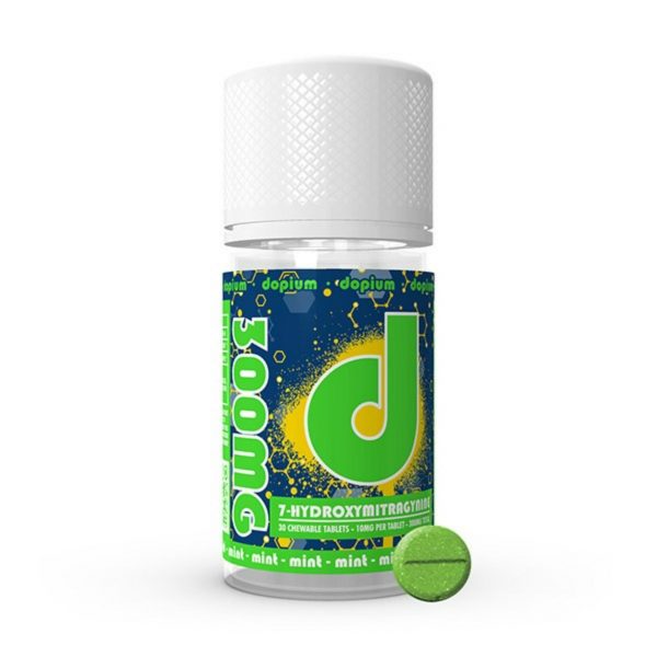 Dopium 7-hydroxymitragynine Tablets Bottle 300MG