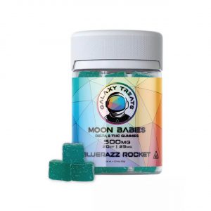 Galaxy Treats Moon Babies D8 Gummies 500MG