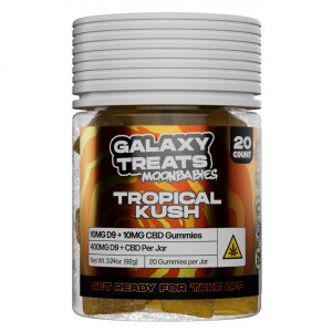Galaxy Treats Moon Babies D9/CBD Gummies 400MG