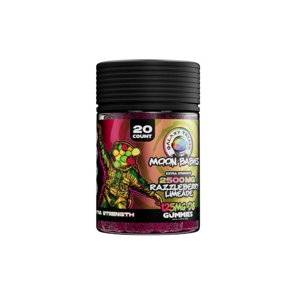 Galaxy Treats Moon Babies Extra Strength D8 Gummies 2500MG