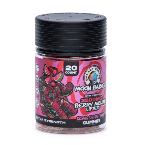 Galaxy Treats Moon Babies Extra Strength D8/D9/THCP Gummies 2500MG