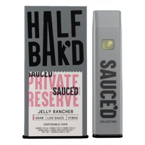 Half Bak’d Live Sauce’D Private Reserve Disposable 1G Jelly Ranger