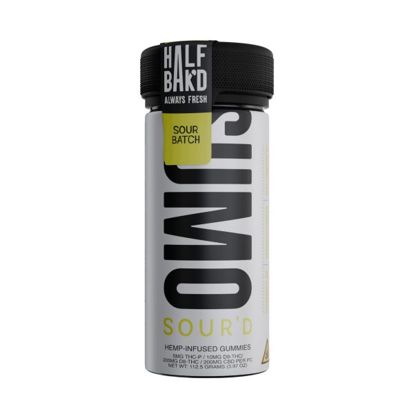Half Bak'd Sumo Sour'D Blend Infused Gummies - 10,000MG