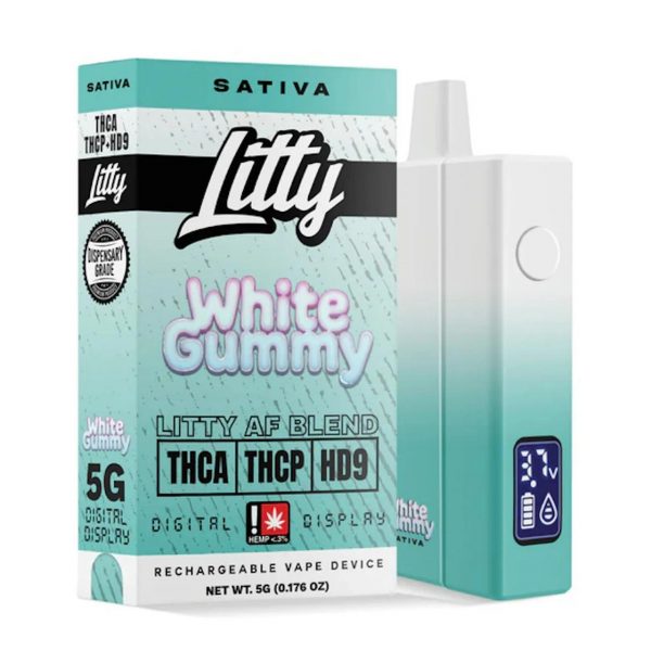 Litty Live Diamond THCA/THCP/HD9 Disposables 5G-white-Fummy