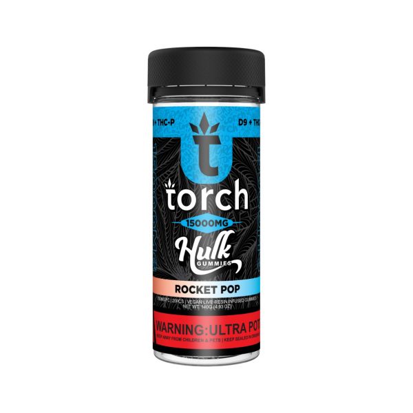Torch D9/THC-P Hulk Live Resin Gummies 15000MG