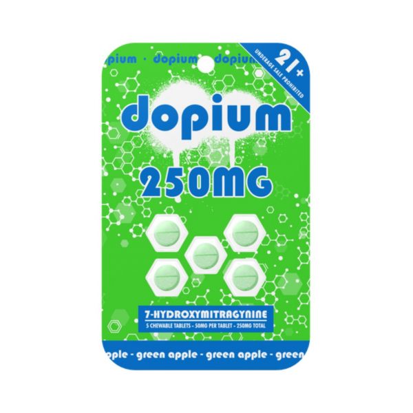 dopium 7-hydroxymitragynine Tablets 250MG 5CT