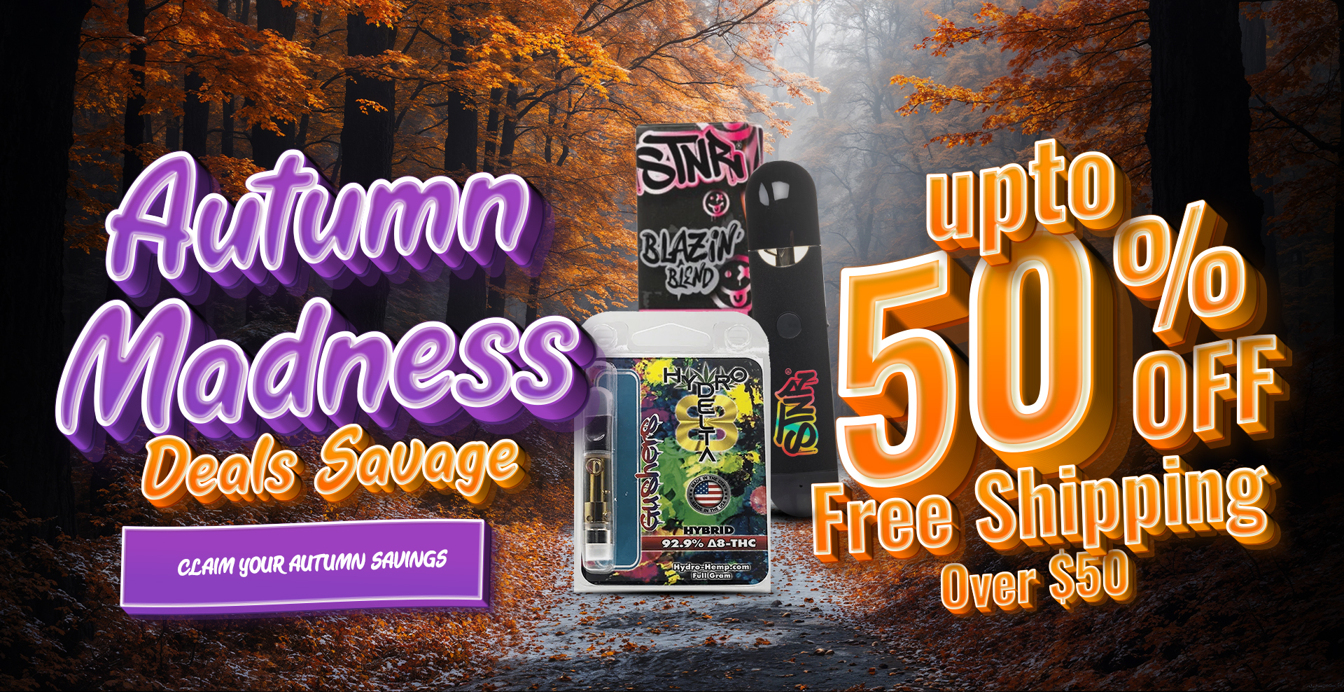 Autumn Sale on Delta8Market