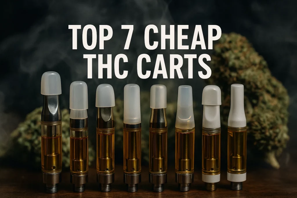 Top 7 Cheap THC Carts